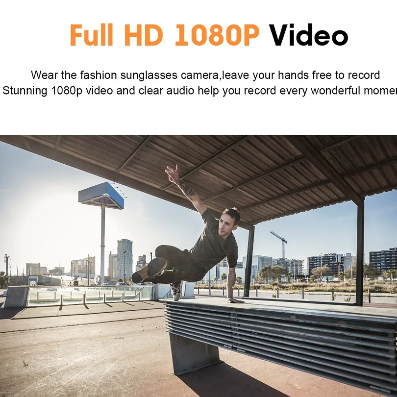 Солнцезащитные очки MS21 гарнитура для камеры HD1080P Bluetooth mp3-плеер фото видео запись