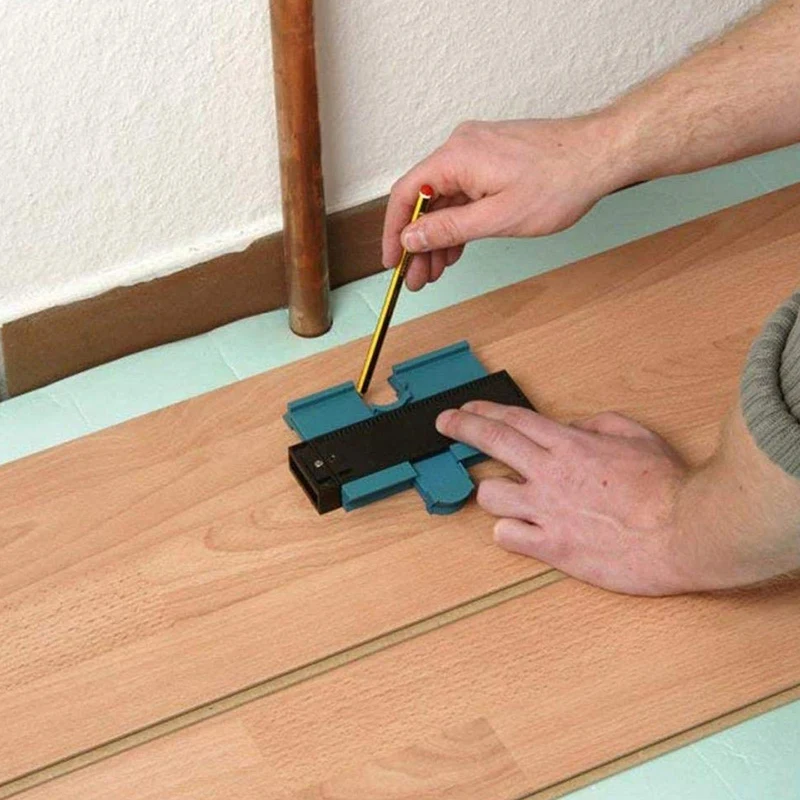 

10 Inch Shape Contour Duplicator Profile Gauge Tiling Laminate Tiles Edge Shaping