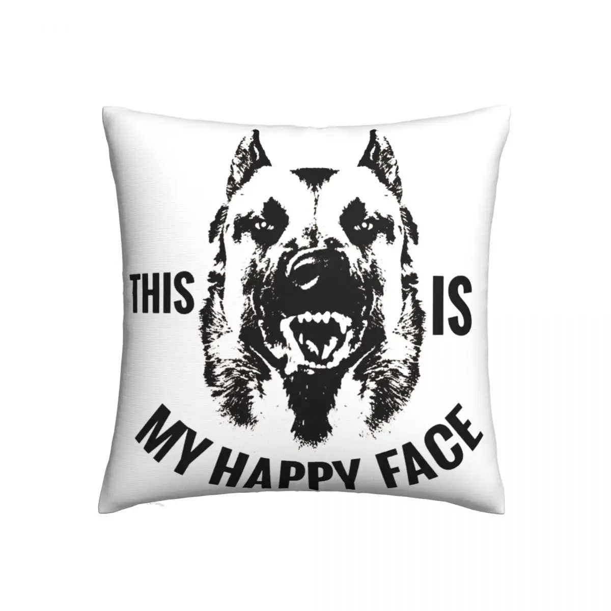 

Malinois Pillow Case Belgian shepherd Malinois Polyester Sofa Pillowcase Zipper Spring Kawaii Cover