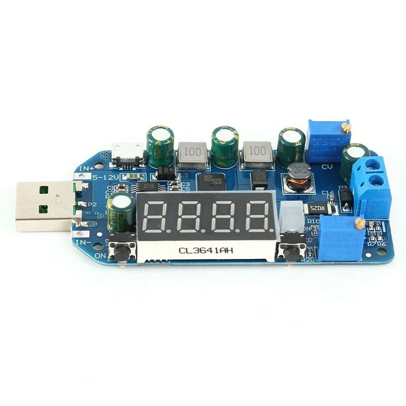 15 Вт Регулируемый Dc-Dc Cc Cv Usb 5V до 3 V 9V 12V 24V 30V повышающий/вниз Модуль питания