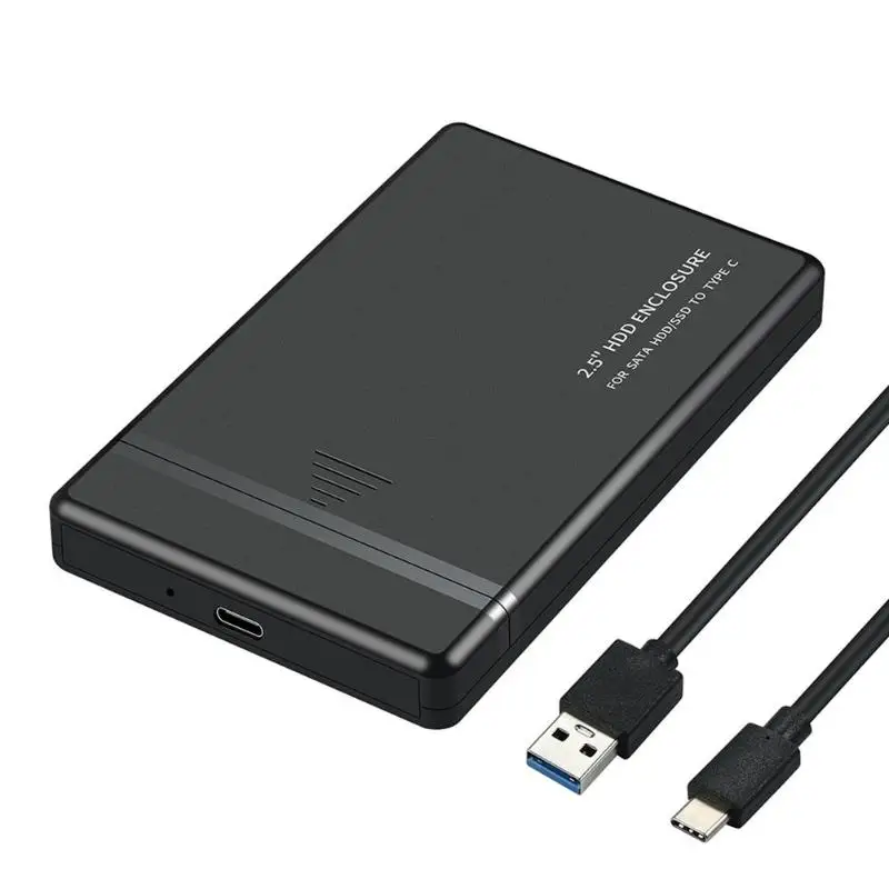 Чехол для жесткого диска VKTECH 2 5 SATA к USB 3 0 адаптер корпус SSD коробка HDD Type-C HD чехол