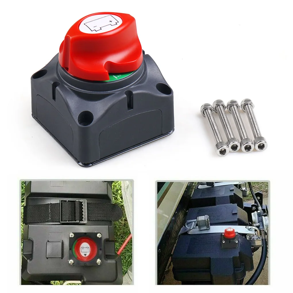 

New Car Auto 12V-60V 100A-300A RV Marine Boat Battery Selector Isolator Disconnect Rotary Switch Cut