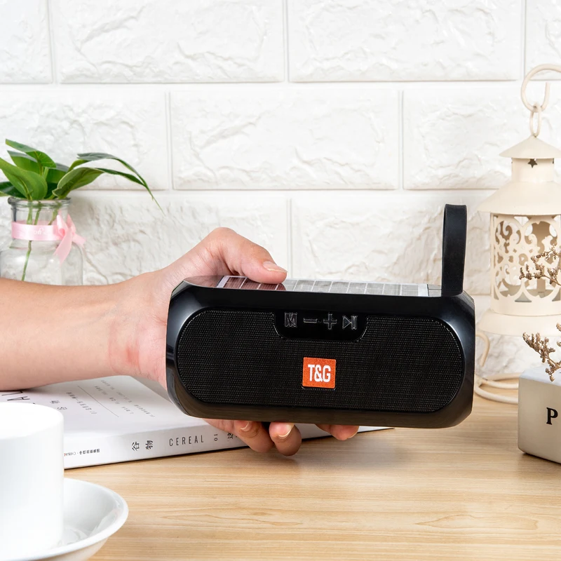 Bluetooth-колонка T &amp G TG182 с зарядкой от солнечной батареи
