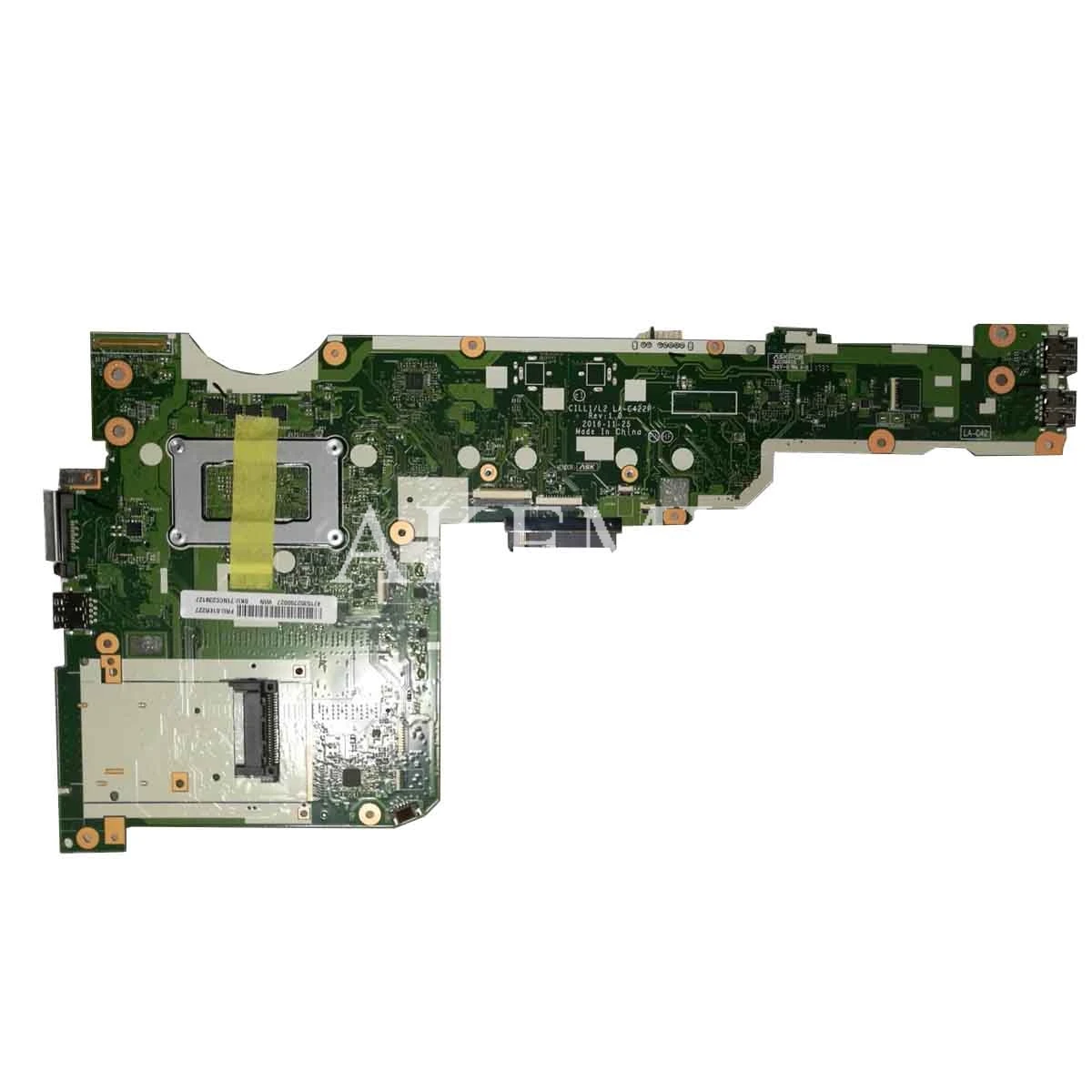Preise 01YR028 CILL1 L2 LA-C422P Mainboard Für For Lenovo ThinkPad L570 Laptop Motherboard SR2F1 I7-6600U 2,6 Ghz CPU