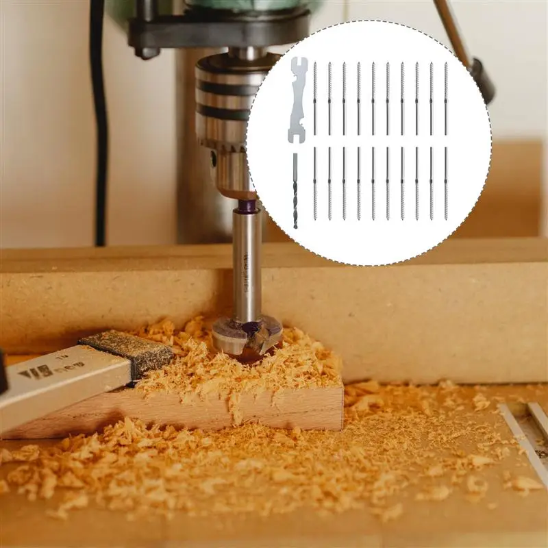 

20pcs Anti-rust Sturdy Stainless Steel Thread Screws Handed Thread Screws Swage Lag Screws