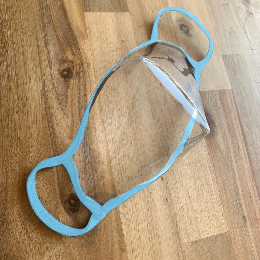 

1/5 PCS Face Masks With Clear Window Visible Expression For The Deaf And Hard Of Hearing Dust Proof Face Cover Mascherina