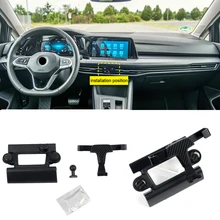 Car Products Fit for Volkswagen Golf 8 MK8 2020 2021 Accessories Gravity Phone Holder Air Vent Mount Mobile Stand Interior Parts