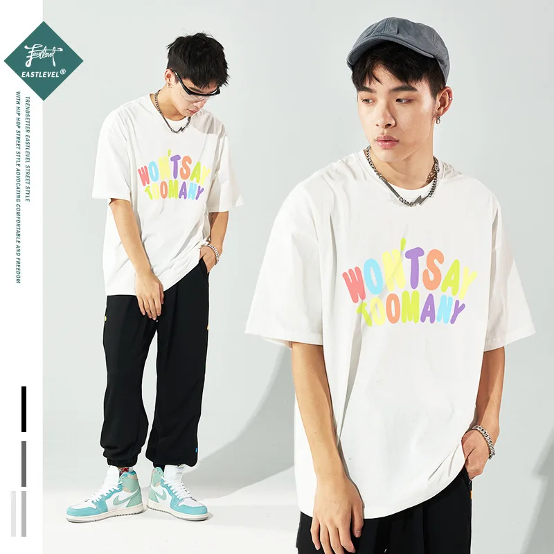 

Unisex Style Fashion Cotton Short Sleeve Round Neck T-shirt
