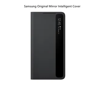 For Samsung Galaxy S21/S21+ S21 Ultra 5G Mobile Phone Original Mirror
Intelligent Cover Clear View Phone Cases
