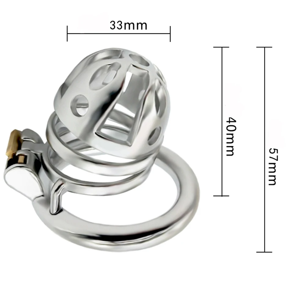 FAAK Нержавеющая сталь Мужской Целомудрие устройство рукав для пениса взрослых