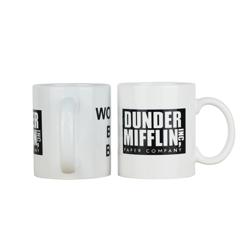 Кофейная кружка с Dunder Mifflin лучший босс офиса мира 11 унций забавная керамическая