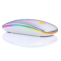 2 4g mini wireless charging mouse mute cute cartoon design mouse electronics creative office portable home mice for pc laptop