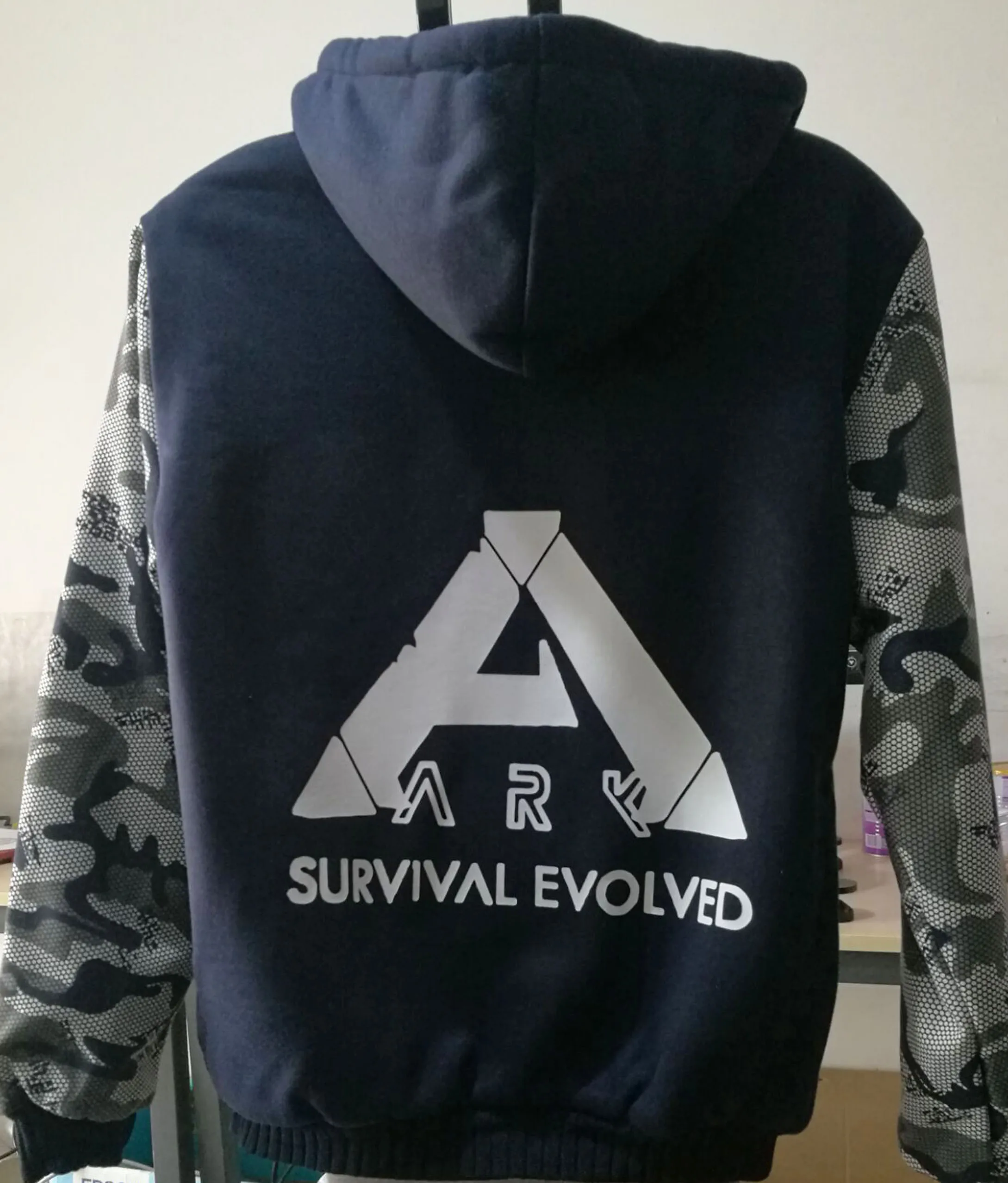 ARK Survival Evolved с капюшоном новая игра для мужчин и женщин Толстовка Толстая молния толстовки модные зимние куртки и пальто