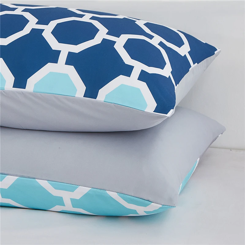 

Housse De Couette Classic Geometry Duvet Cover Single Twin Queen Size Comforter Cover Fashion Bedding Sets Colorful Patchwork