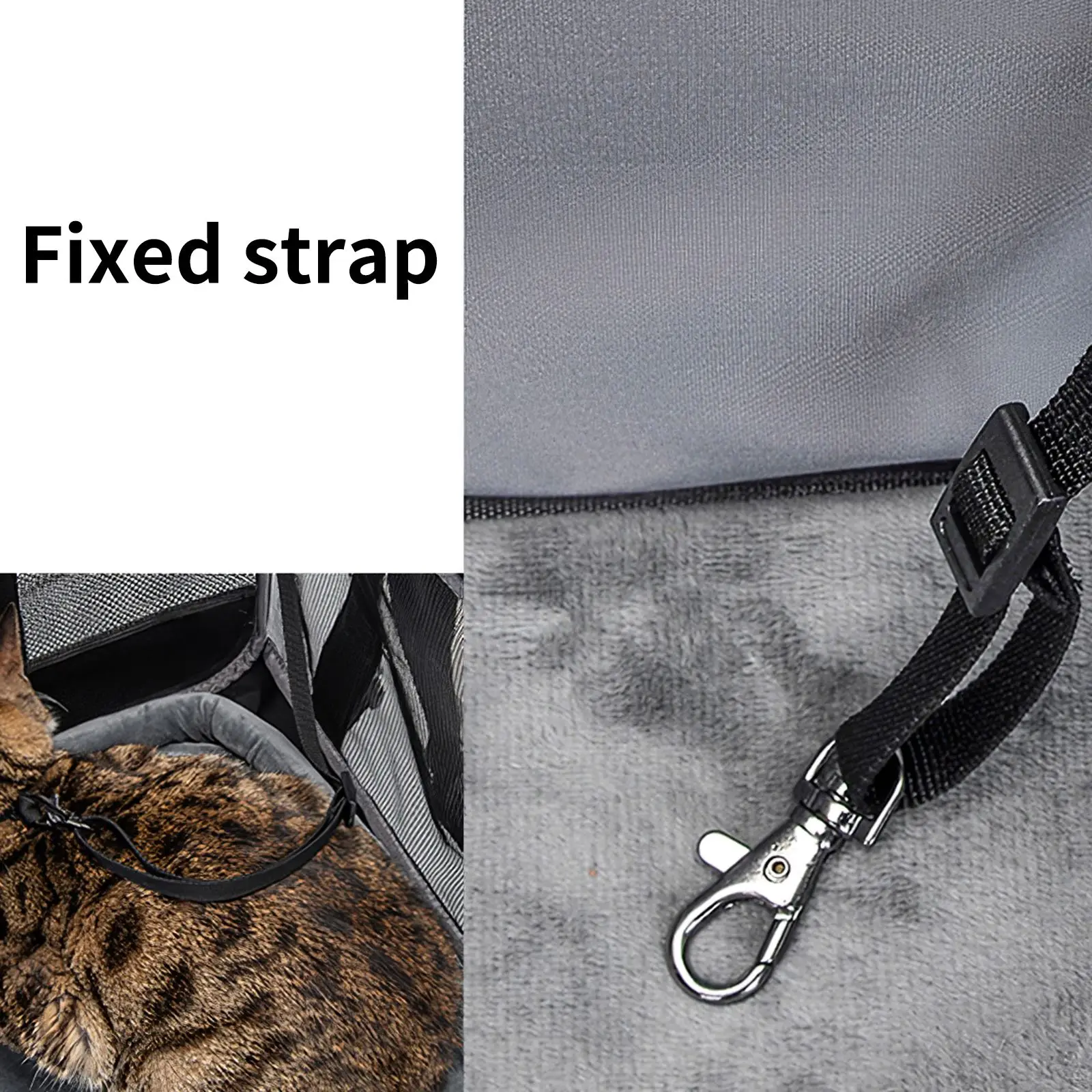 

Pet Carrier Pet Travel Carrier For Outdoor Travel Cats Dogs With Cushion With Fixed Strap Small Animals Prevent Running Around