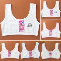 8 15 years teenager girls training bra soft vest for young puberty kid breathable underwear cotton