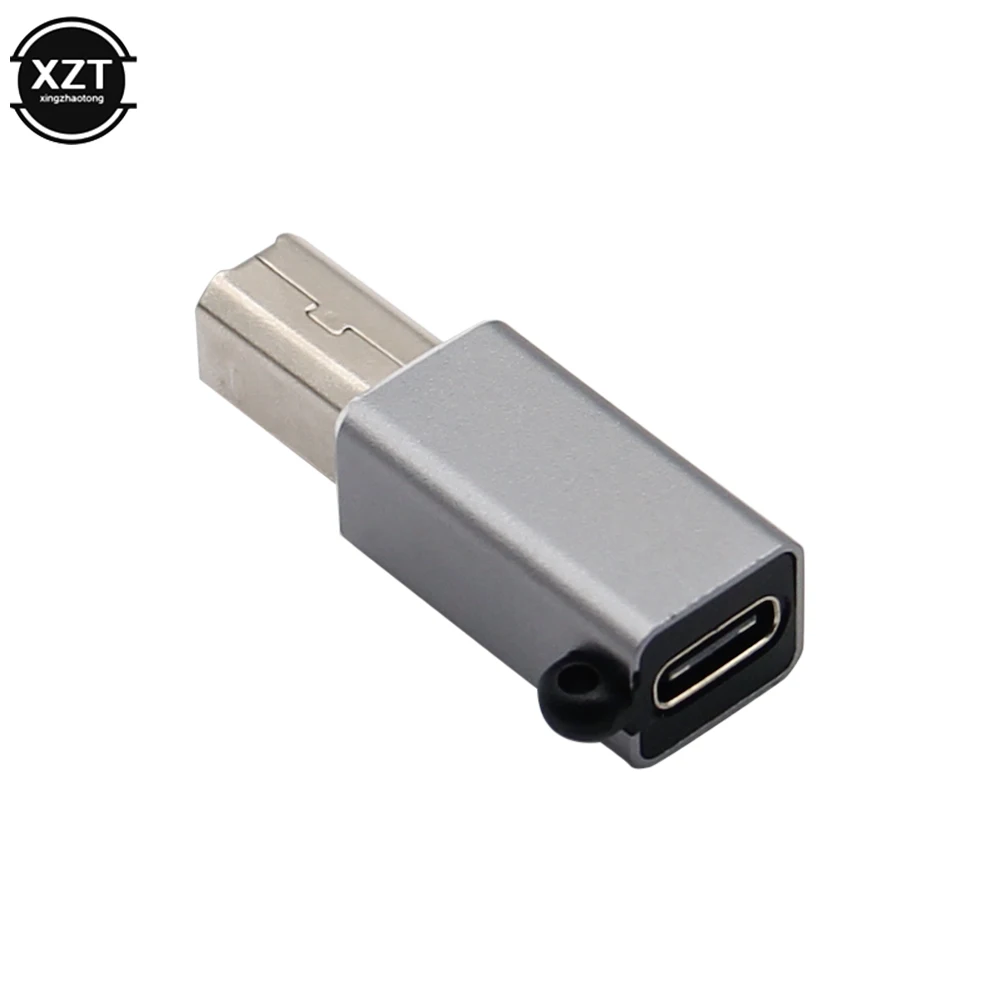 Конвертер USB Type-C в USB-сканер Переходник гнездо-штырь для принтера MIDI-контроллера