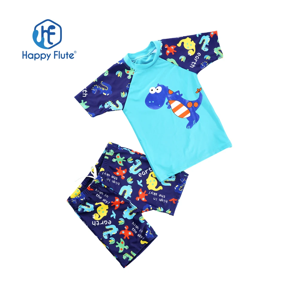 Детские купальники Happyflute купальник для мальчиков с разрезом Быстросохнущий