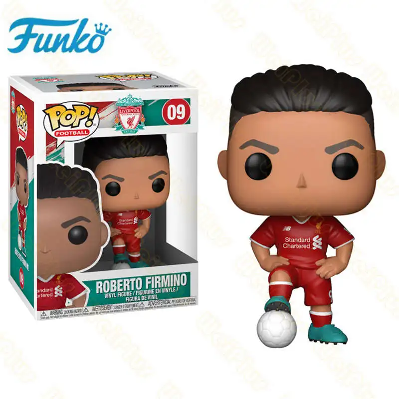 With box-09Roberto FUNKO POP, Чемпионат мира по футболу, звезда футбола, robero Manisa RACH, спортивная звезда, фигурка, Коллекционная модель, игрушки для фанатов - Цвет: With box-09Roberto