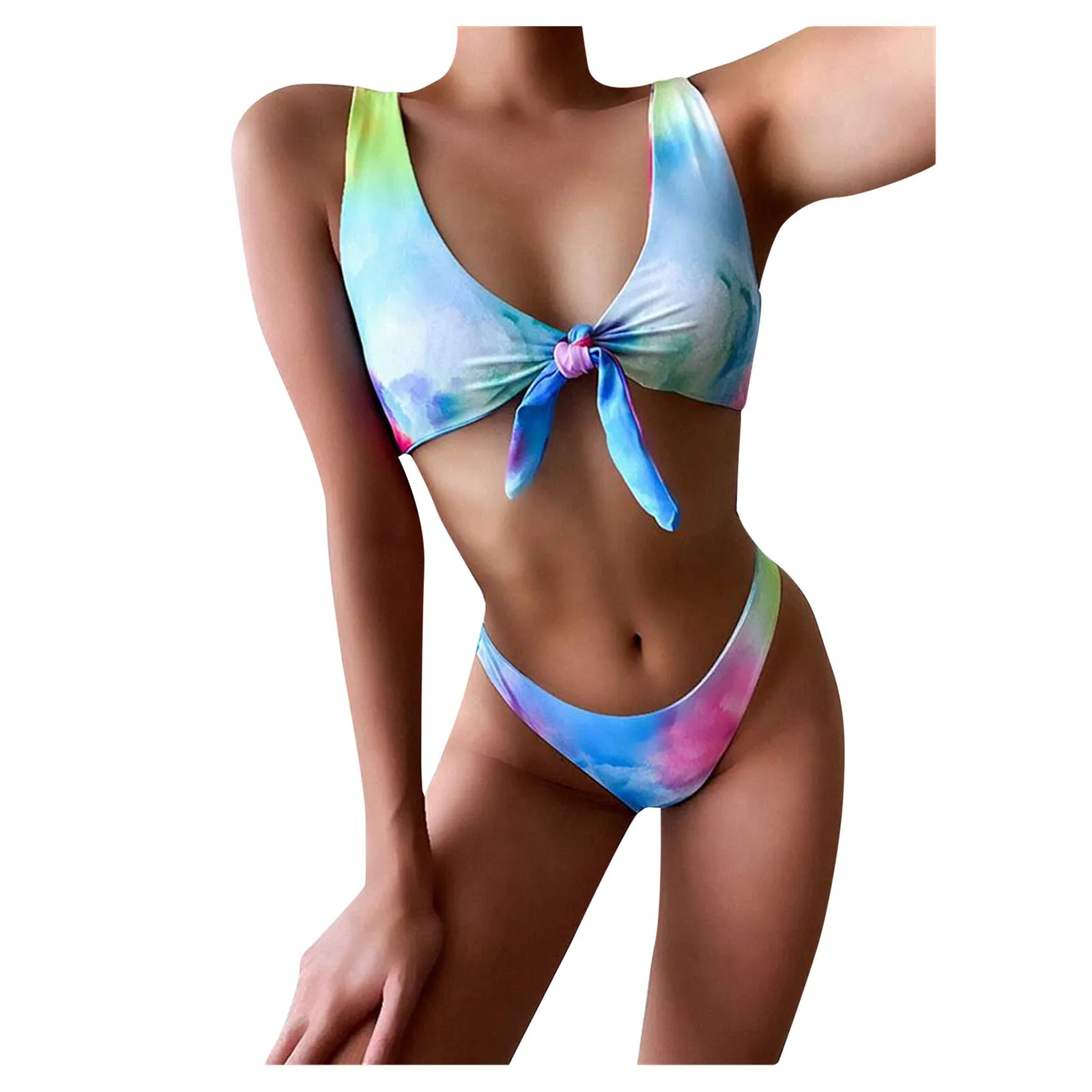 

Женская пляжная одежда, бикини, купальный костюм, Бразильский бандо, бандажный купальник пуш-ап, купальники, комплект танкини