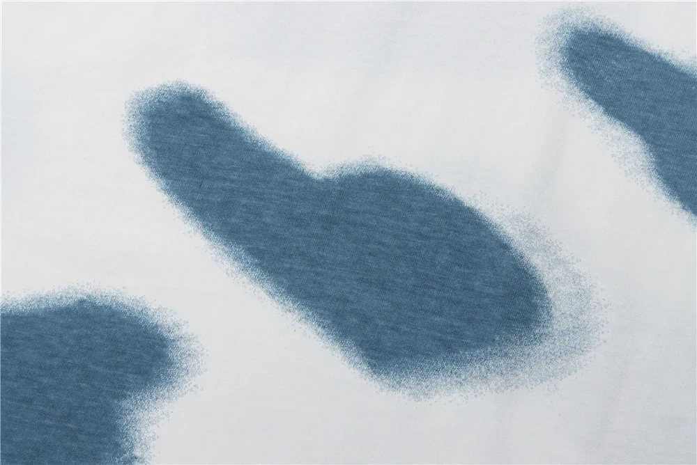 

Men's T-shirt Summer Short Sleeve Blue Sky Clouds Hip Hop Oversize Cotton Casual Harajuku Streetwear Top Tee Tshirts Clothing