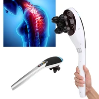 rechargeable multi functional handheld body vibration massager shoulder back massage tool muscle relaxation devices health care