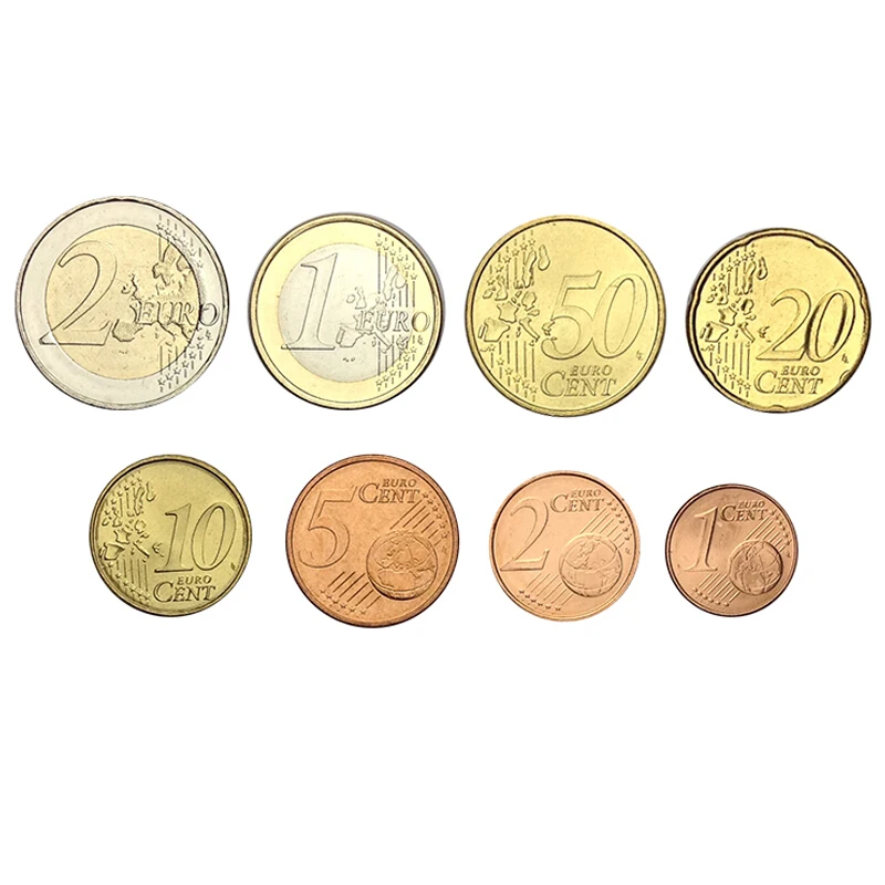 Кипр набор 8 шт монет Европа UNC нераспространенный коллекционные вещи подарок 100%