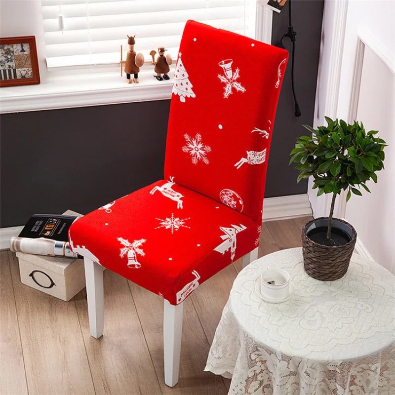 

1/2/4/6pcs Printed Elastic Stretch Chair Cover Spandex Dinning Room Kitchen Chair Slipcovers Protector For Wedding Banquet Party