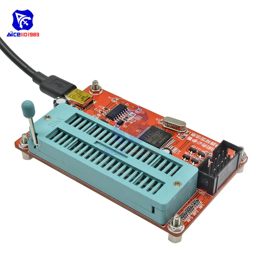 Микроконтроллер diymore 24* 93* серия EEPROM программист горелка чип памяти SP200S/w мини-usb кабель 6Pin Женский Dupont Line
