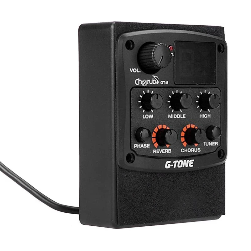 звукосниматель Херувим предусилитель GT 5 гитара 3 полосный эквалайзер с