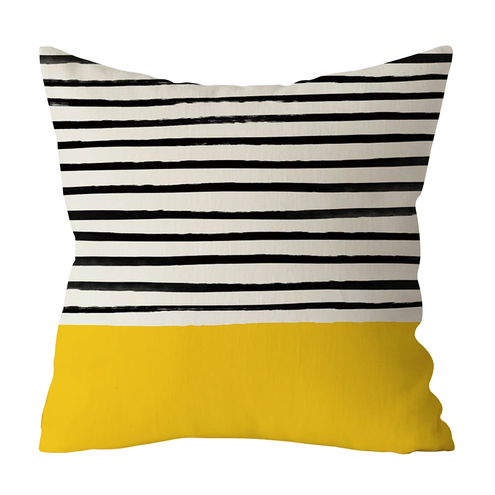 Геометрический чехол для подушек домашний декор бархатное покрытие подушки