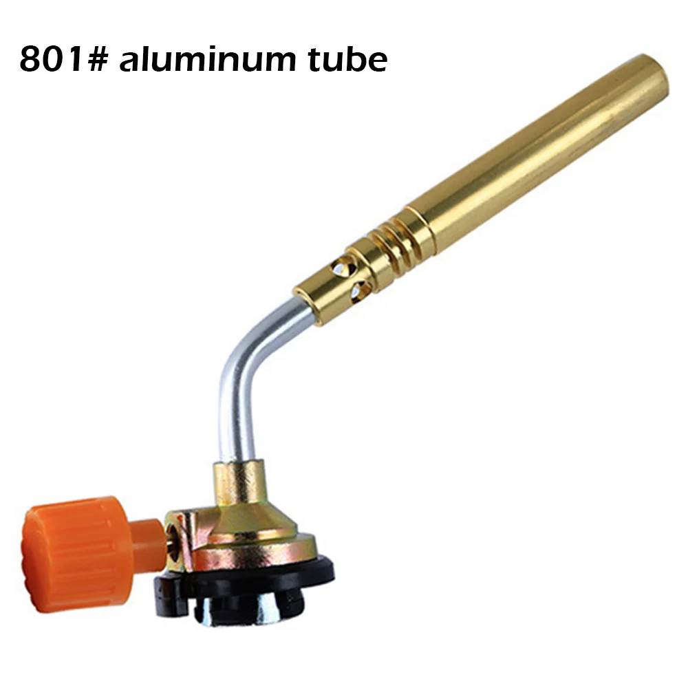 

Portable Flamethrower Burner Butane Gas Blow Torch Hand Ignition Welding Soldering Camping Welding Outdoor Camping BBQ Equipment