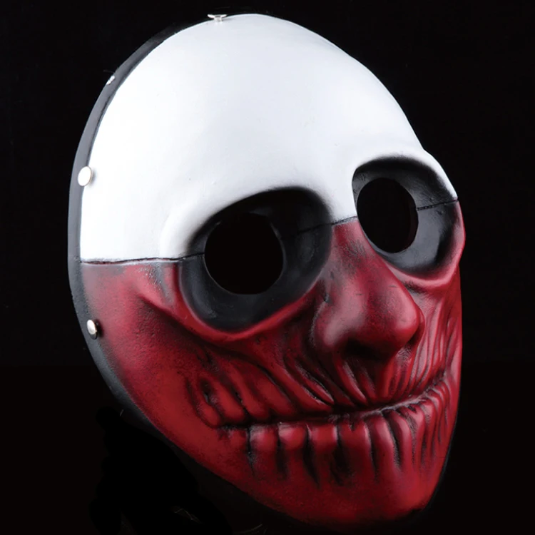 Две маски для Хэллоуина Payday 2 тематическая маска игра день урожая вечеринки