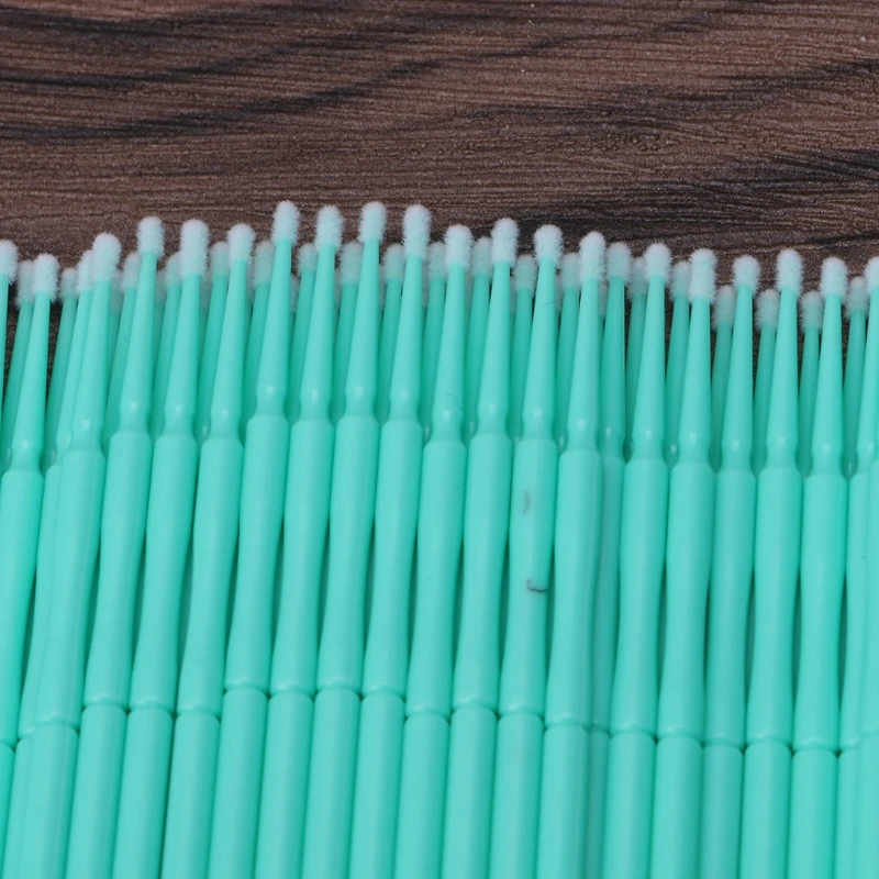 

100Pcs Disposable Individual Lash Removing Micro Brush Eyelash Extension Tools GXMC