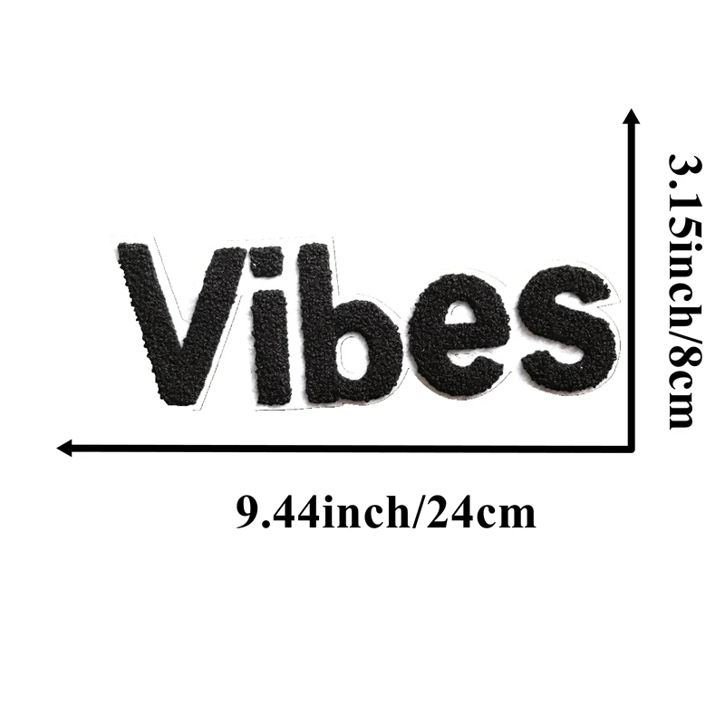 Черные нашивки с надписью Love Live Peace Good Vibes ROCK RoLL вышитые для одежды куртки