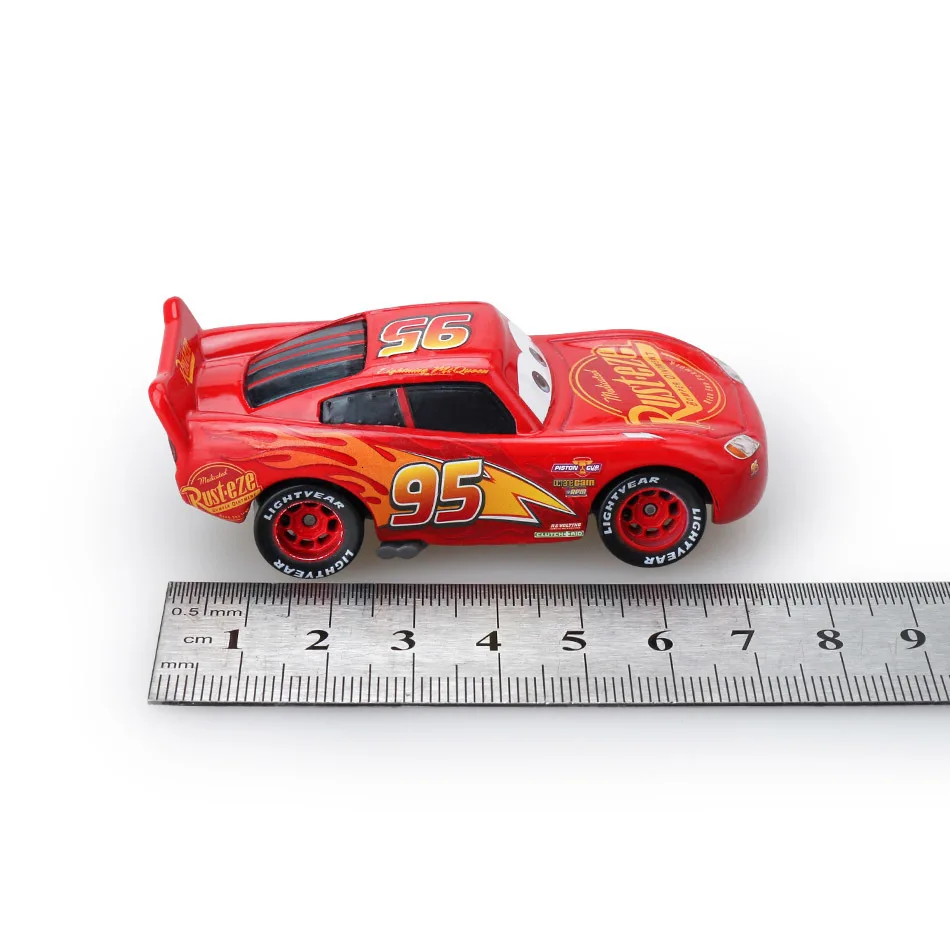 Disney Pixar Cars 2 3 Lightning 40 стиль Mcqueen Mater Jackson Storm Ramirez 1:55 литой автомобиль металлический сплав мальчик детские игрушки подарок