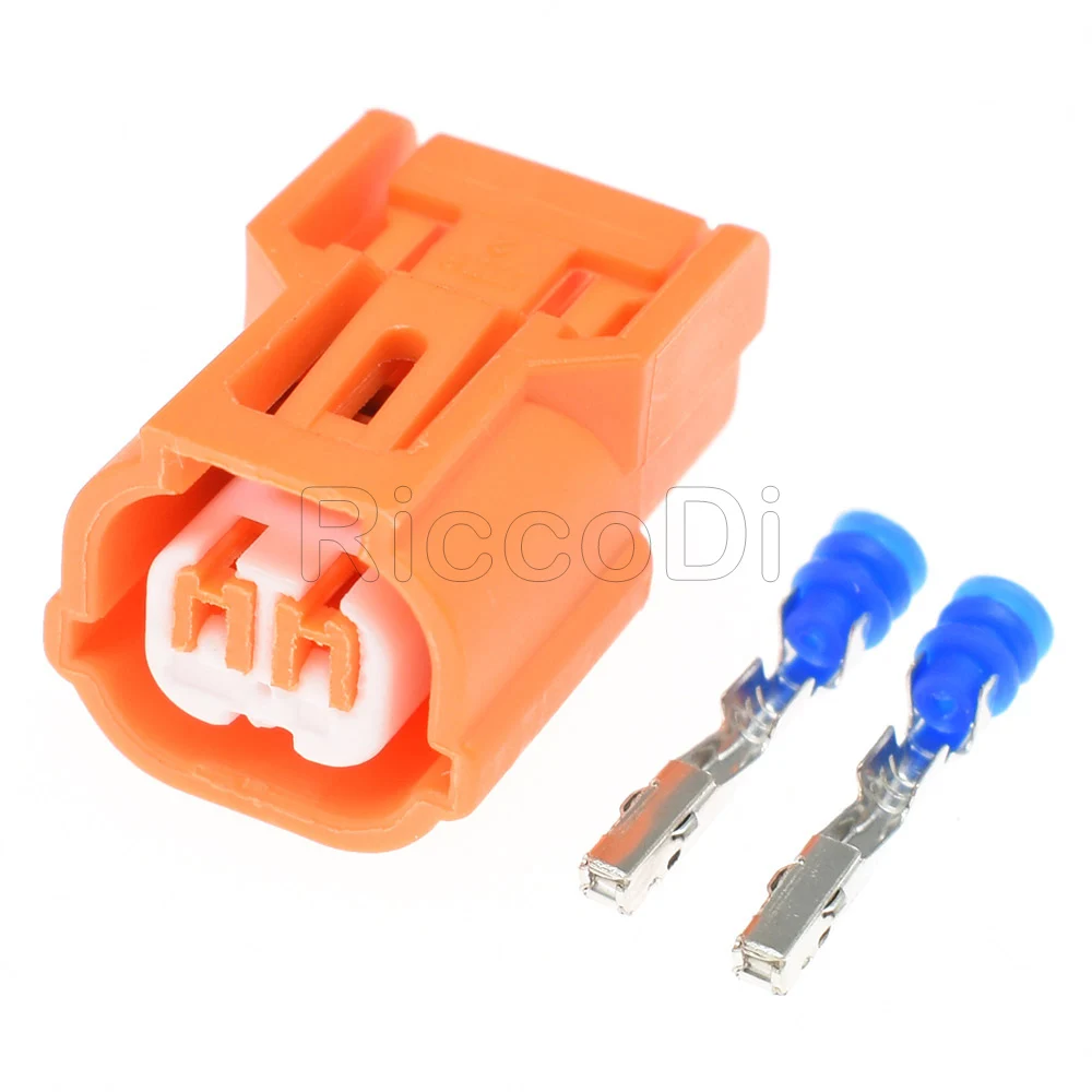 1/5/20Sets Kit 2 Way Male Female Orange Waterproof Connector Pressure Sensor Turn Signal Plug With Terminals 6188-0590 6189-0891 |