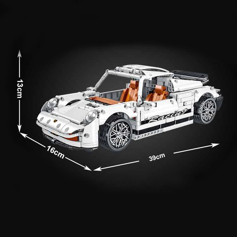 

MORK Building Block Racing off-road Vehicle Sports Building Block Assembly Model Adult Toy Boy Toy DIY Gift