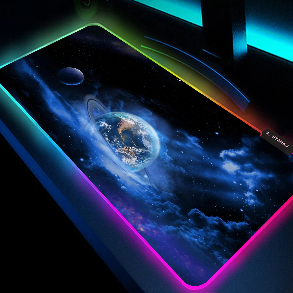 

Mouse Pad HD Wallpaper Starry Sky Pattern Large Mouse Pad PC Computer Office Keyboard Pad Gaming Accessories Desk Mat 90x40