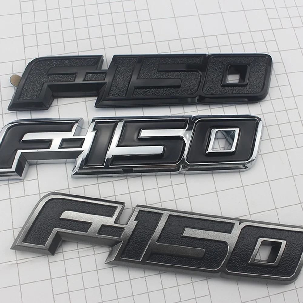

1Piece For F150 F-150 Pickup Truck Car Rear Sticker ABS Emblem Decal 3D Badge Modification Automobile Decoration Accessories