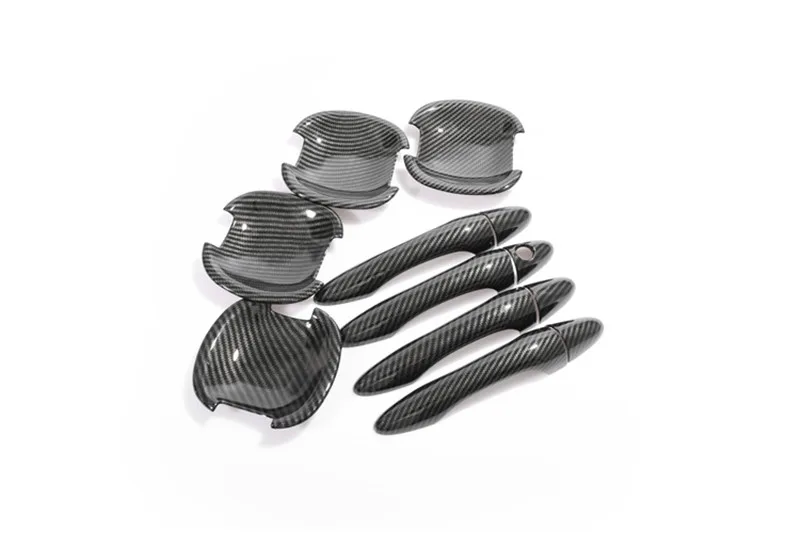 

Стайлинг автомобиля из углеродного волокна ABS крышка дверной ручки Чаша отделка крышка дверной ручки для Kia sportager 2010-2017 автомобильные аксесс...