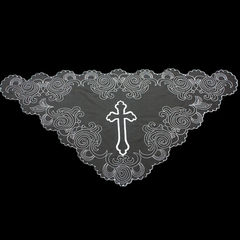 Вышивка крестиком вуаль для церкви и покрывающая | Тематическая одежда униформа