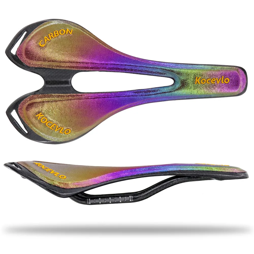 

Colorful Carbon Fiber Saddle Road Mountain Bike Color Saddle Riding High Quality Saddle Bicycle Parts