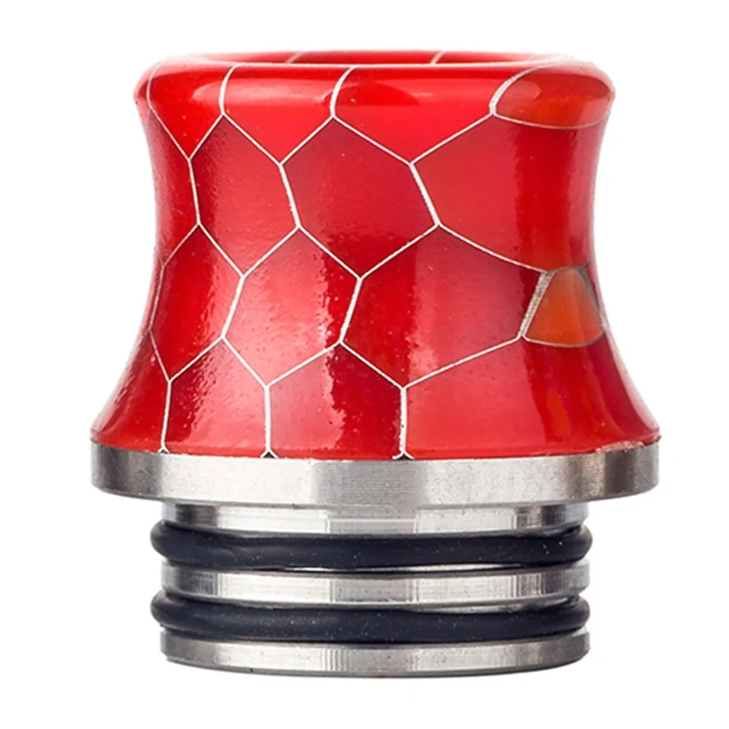 

810 Drip Tip Stainless Steel Resin Drip Tip For V12 Prince Tank Atomizer Mouthpiece Vape Accessories
