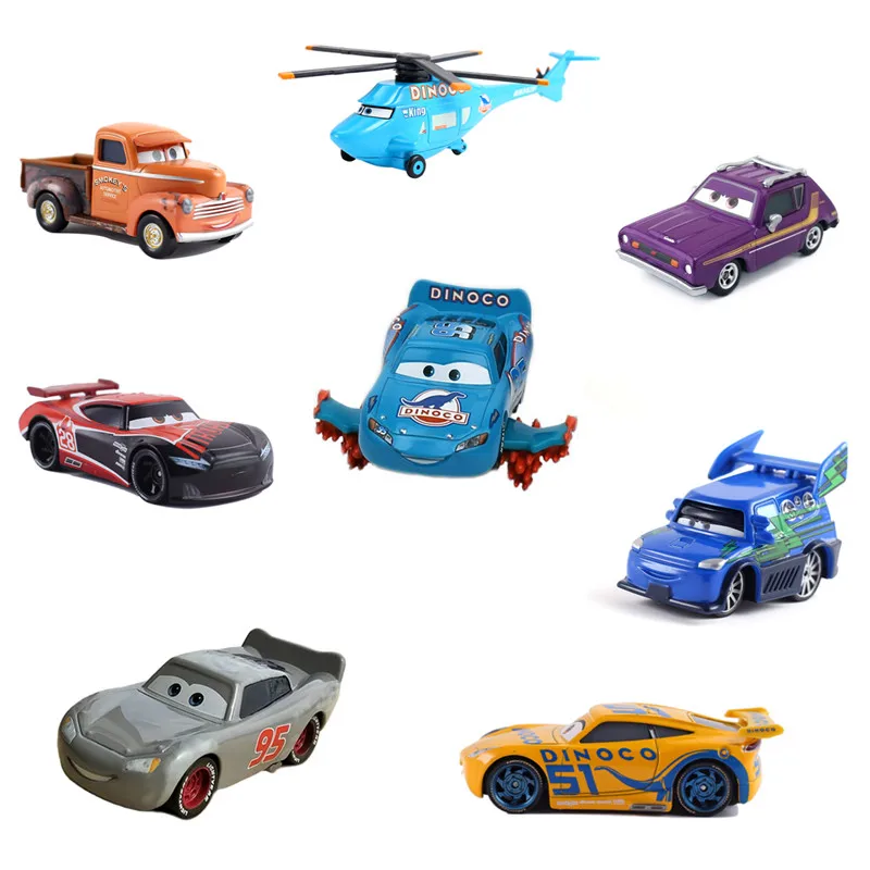 Детская Металлическая Модель автомобиля Disney Pixar Cars 3 38 моделей Молния Маккуин
