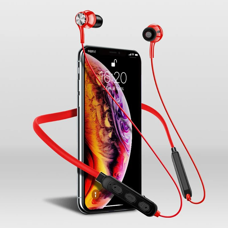 Спортивные Bluetooth наушники для Xiaomi Poco X2 Pro Pocophone F1 Mi 9T CC9e CC9 10 9 беспроводные бега с