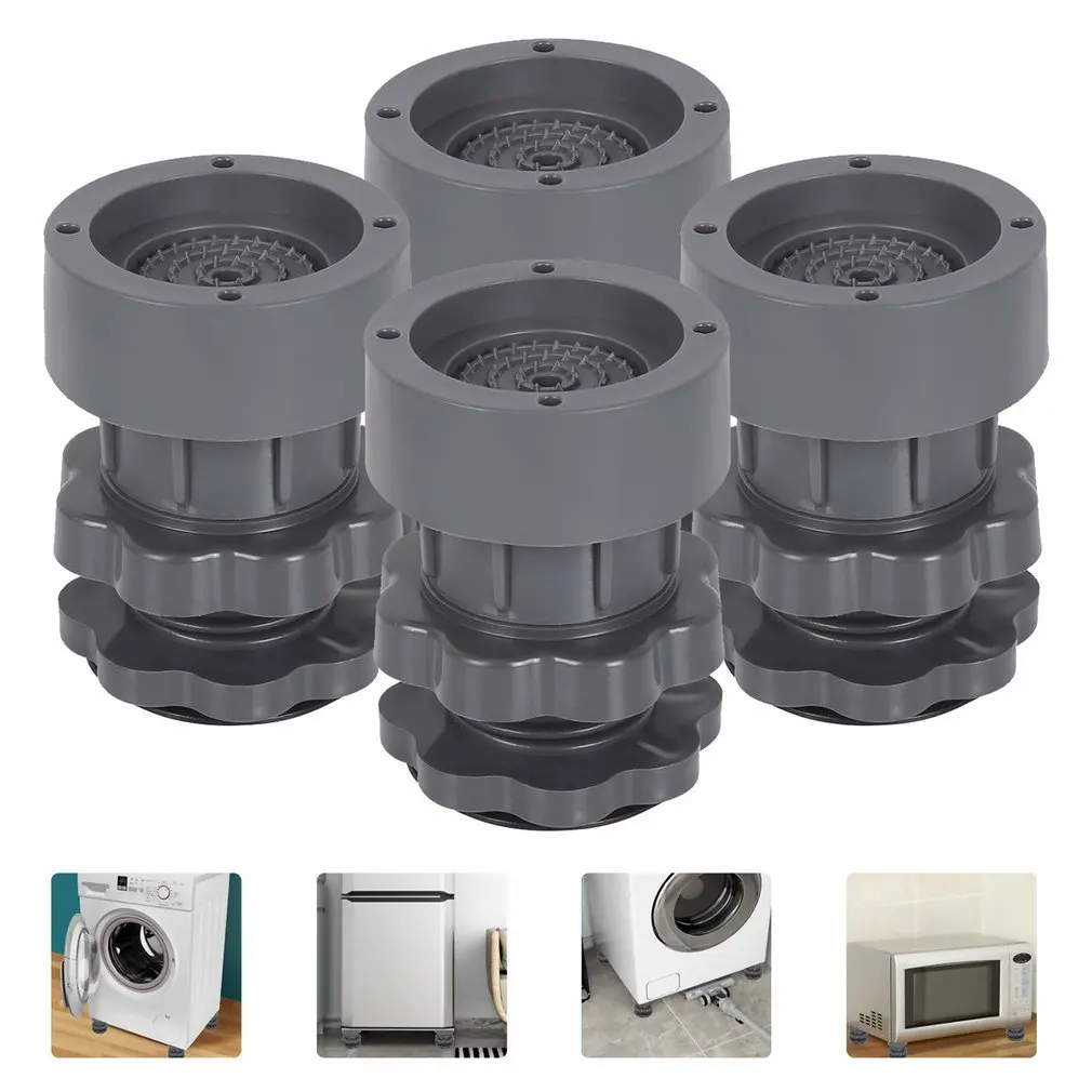 

Washing Machine Accessories Rubber Foot Pad Adjustable Foot Pad Moisture-proof Shock-absorbing Heightening Foot Pad Base
