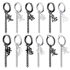 Серьги-подвески SOHOT из нержавеющей стали в стиле панк и унисекс, ШИКАРНЫЕ ДЛИННЫЕ ювелирные изделия в стиле хипстер, хип-хоп, готика, в китайском стиле, несколько стилей