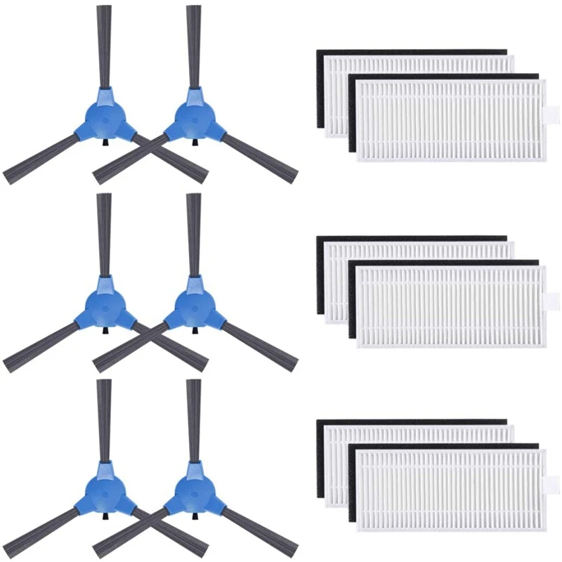 (12 в упаковке) Запасные части фильтра совместимы с боковым фильтром Boost RoboVac