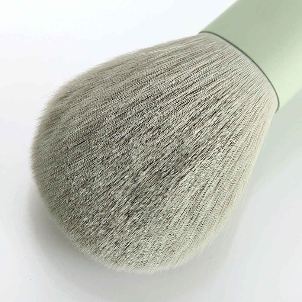 

Kosmetyki Green Natural Hair Travel Makeup Brushes Set Bag Powder Eye Shadow Blush Base Make Up Beauty Cosmetic Tools Maquiagem